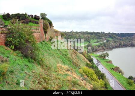 Fortezza di Petrovaradin, Petrovaradinska tvrđava, Petrovaradin, Pétervárad, Serbia, Europa, ex Ungheria Foto Stock