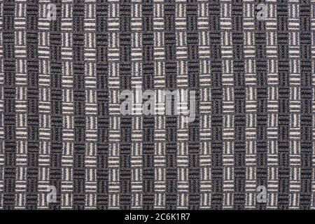 La tessitura di una lana di maglia marrone. Sfondo. Foto ad alta risoluzione. Profondità di campo completa. Foto Stock