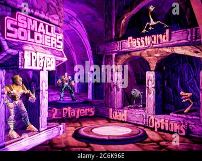 Soldiers piccoli - Sony PlayStation 1 PSX - solo per uso editoriale Foto Stock
