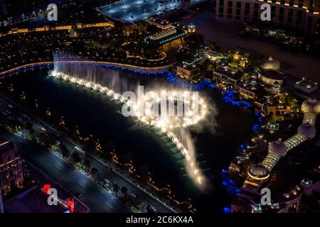 Las Vegas, Nevada, Stati Uniti. 9 luglio 2020. Viste aeree della Las Vegas Strip a Las Vegas, Nevada, il 9 luglio 2020. Credit: Erik Kabik Photography/Media Punch/Alamy Live News Foto Stock