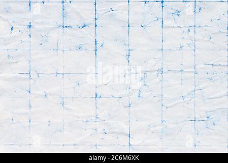 trama del dorso di carta verniciata di colore blu Foto Stock