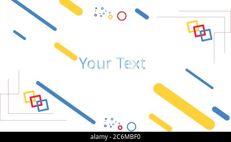 Immagine vettoriale Memphis Illustrazione Vettoriale