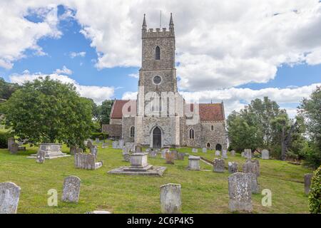 Chiesa di San Leonardo, Hythe, Kent. Foto Stock