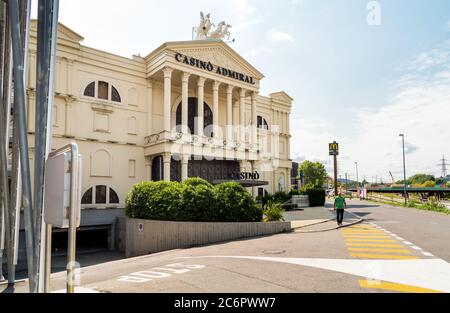 Mendrisio, Ticino, Svizzera - 8 settembre 2017: Casino Admiral Mendrisio, è uno dei casinò più lussuosi e alla moda in Svizzera loca Foto Stock