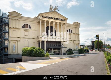 Mendrisio, Ticino, Svizzera - 8 settembre 2017: Casino Admiral Mendrisio, è uno dei casinò più lussuosi e alla moda in Svizzera loca Foto Stock