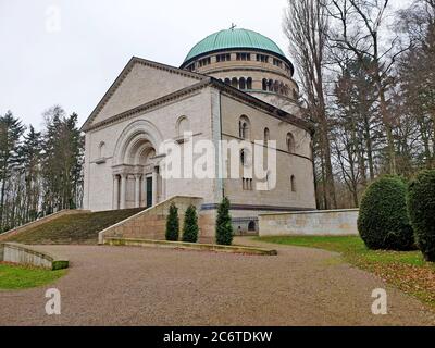 Mausoleo della famiglia Schaumberg-Lippe nella città tedesca di Bückeburg, in bassa sassonia, in Germania Foto Stock