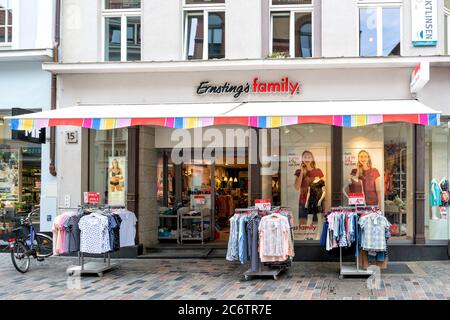 La filiale di Ernsting a Rostock, in Germania Foto Stock