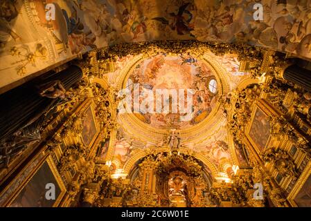 Interni del Monastero di nostra Signora dell'Assunzione 'la Cartujaa' Foto Stock