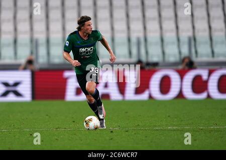 Torino (Italia). 11 Luglio 2020. Calcio italiano Serie A. Juventus FC vs Atalanta Bergamasca Calcio. Hans Hateboer di Atalanta Bergamasca Calcio Foto Stock