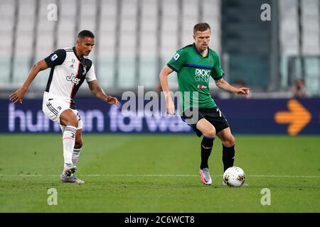 Torino (Italia). 11 Luglio 2020. Calcio italiano Serie A. Juventus FC vs Atalanta Bergamasca Calcio. Josip Ilicico di Atalanta Bergamasca Calcio . Foto Stock