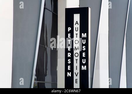 Petersen Automotive Museum, Wilshire Boulevard, Los Angeles, California, USA, Nord America Foto Stock