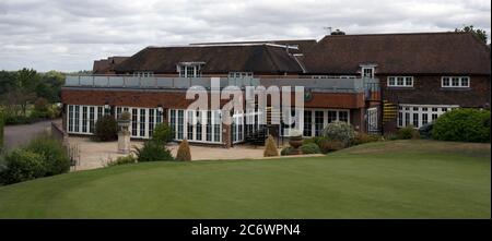 Old Thorns Manor Hotel Golf & Country Estate, Liphook, Hampshire, Inghilterra, Regno Unito - vista dell'hotel e del club complesso Foto Stock