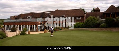 Old Thorns Manor Hotel Golf & Country Estate, Liphook, Hampshire, Inghilterra, Regno Unito - vista dell'hotel e del club complesso Foto Stock