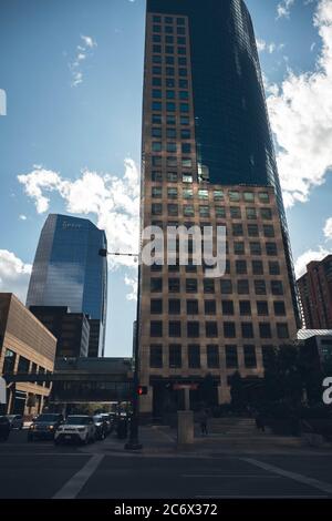 Alto edificio del centro di tabor, citta' di Denver, Colorado USA. Foto Stock