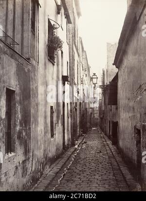 Impasse Briare (de la Cit, Coquenard), 1860s. Foto Stock