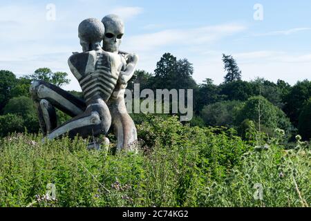 Scultura Nuba Survival (2001) Foto Stock