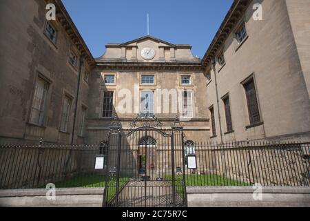 Worcester College di Oxford, parte dell'Università di Oxford nel Regno Unito Foto Stock