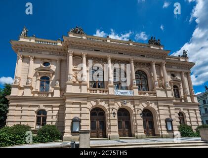 Teatro Salda, 1883, nella città di Liberec, Boemia, Liberec Regione, Repubblica Ceca Foto Stock