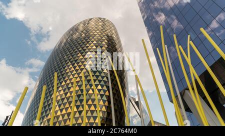 Johannesburg, Sudafrica - Ottobre 2019: L'edificio Marc a Sandton Foto Stock