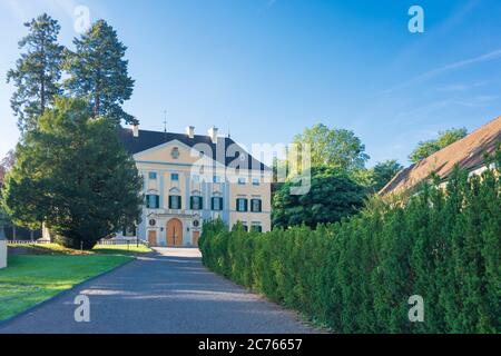 Lanzenkirchen: Castello di Schloss Frohsdorf a Wiener Alpen, Alpi, Niederösterreich, bassa Austria, Austria Foto Stock