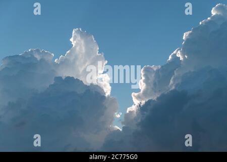 Spettacolare disposizione cloud Foto Stock