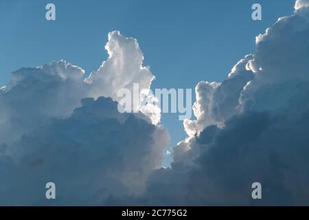 Spettacolare disposizione cloud Foto Stock