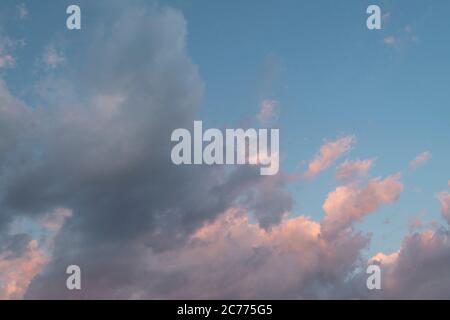 Spettacolare disposizione cloud Foto Stock