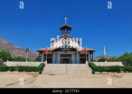 Santuario Santa Teresa de los Andes, la chiesa del Cile Foto Stock