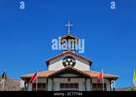 Santuario Santa Teresa de los Andes, la chiesa del Cile Foto Stock