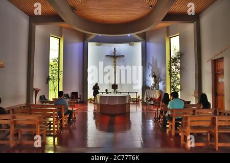 Santuario Santa Teresa de los Andes, la chiesa del Cile Foto Stock