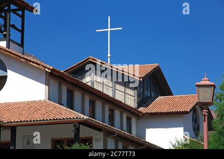 Santuario Santa Teresa de los Andes, la chiesa del Cile Foto Stock