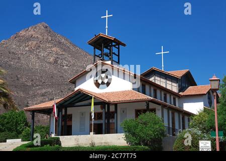 Santuario Santa Teresa de los Andes, la chiesa del Cile Foto Stock