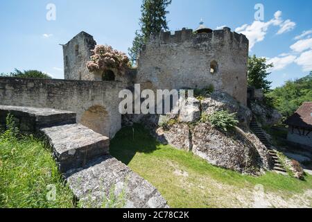 Castello Birseck a Arlesheim, Svizzera. Foto Stock