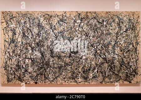 Un numero, 31,1950, Jackson Pollock, 1950, Foto Stock