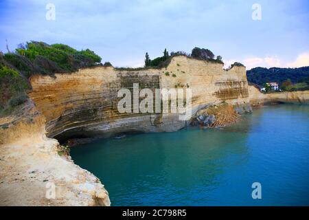 Sidari, isola di Corfù Foto Stock