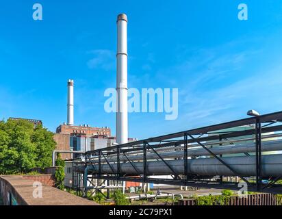 Centrale elettrica Berlino-Rummelsburg Foto Stock