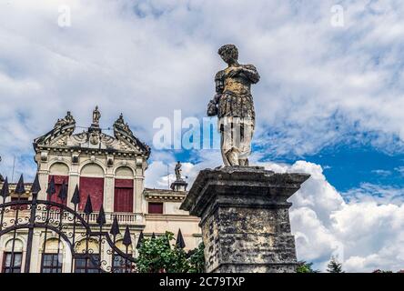 Italia Veneto - S. Eusebio - Bassano del Grappa - Villa Angarano Bianchi Michiel - Andrea Palladio architetto Foto Stock