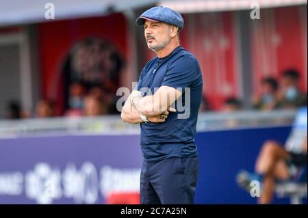 Bologna, 15 lug 2020, Sinisa Mihajlovic (Coach Bologna FC) durante Bologna vs Napoli, serie a di calcio - Credit: LM/Alessio Marini/Alamy Live News Foto Stock