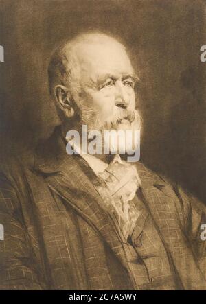 ARNOLD BÖCKLIN (1827-1901) Svizzera pittore simbolista Foto Stock