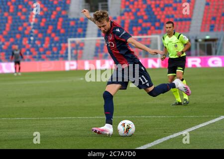 Bologna, Italia. 15 luglio 2020. Bologna, 15 lug 2020, Ladislav Krejci (Bologna FC) durante Bologna vs Napoli - serie a calcio italiana - Credit: LM/Alessio Marini Credit: Alessio Marini/LPS/ZUMA Wire/Alamy Live News Foto Stock