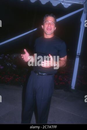 Pasadena, California, USA 10 gennaio 1996 l'attore Tony Danza partecipa al tour stampa ABC Winter TCA il 10 gennaio 1996 al Ritz-Carlton Hotel di Pasadena, California, USA. Foto di Barry King/Alamy Stock foto Foto Stock