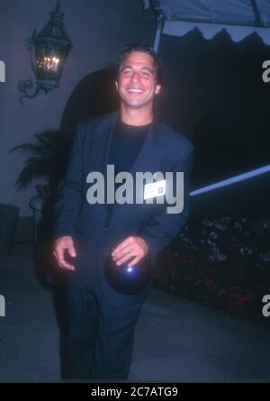 Pasadena, California, USA 10 gennaio 1996 l'attore Tony Danza partecipa al tour stampa ABC Winter TCA il 10 gennaio 1996 al Ritz-Carlton Hotel di Pasadena, California, USA. Foto di Barry King/Alamy Stock foto Foto Stock