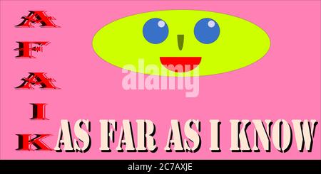 conversazione quotidiana frase vocab presentato con stile logo, testo colorato vettore astratto. Illustrazione Vettoriale