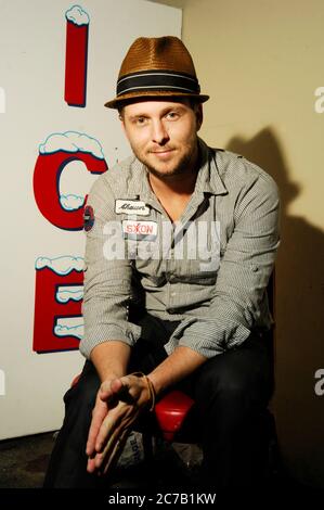 Cantante/produttore Ryan Tedder di OneRepublic ritratto esclusivo al Palladium di Hollywood. Credito: Jared Milgrim/l'accesso fotografico Foto Stock