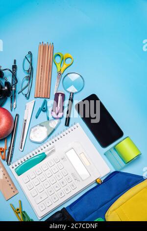 La cartoleria mostra nella tua borsa Foto Stock