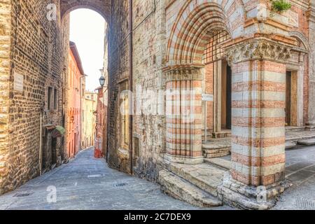 Perugia, Umbria, Italia, Europa Foto Stock