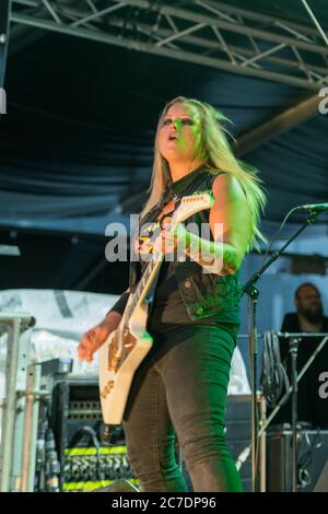 Thundermad, schwedische Hard-Rock-Band, Harley Days, Amburgo, Großmarkt, Hauptbühne, 24.06.2017 Foto Stock