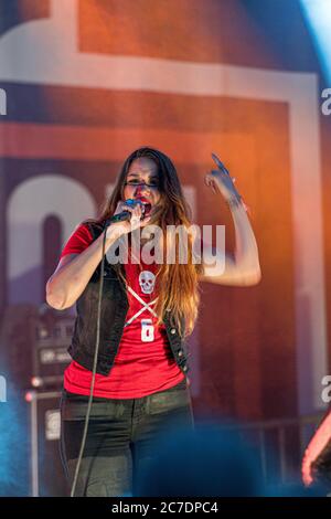 Thundermad, schwedische Hard-Rock-Band, Harley Days, Amburgo, Großmarkt, Hauptbühne, 24.06.2017 Foto Stock