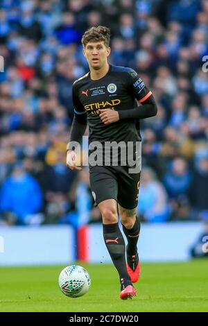 1 marzo 2020, Wembley Stadium, Londra, Inghilterra; finale della Carabao Cup, Aston Villa contro Manchester City : John Stones (5) di Manchester City , John Stones Foto Stock