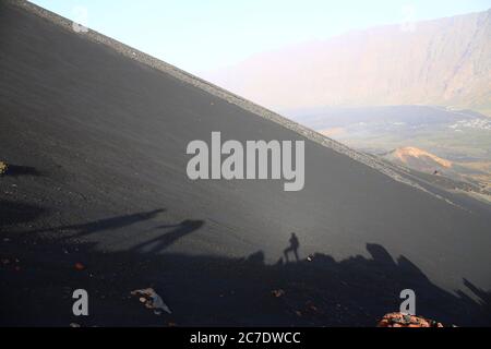 Impressionante Pico do Fogo, Capo Verde Foto Stock